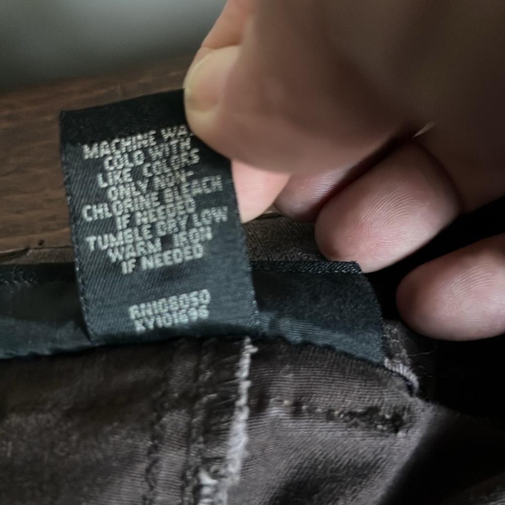 Plus Size 22 Brown Capris - Picture 6 of 6